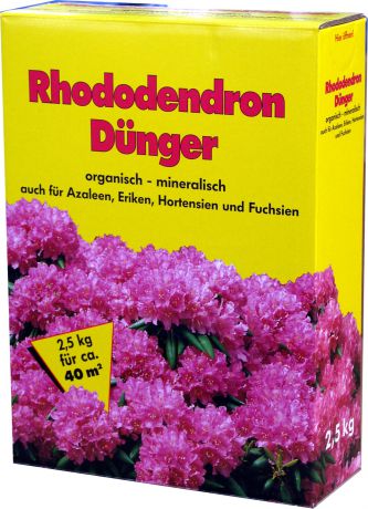 Rhododendrondnger 4 x 2,5kg 10kg