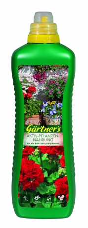 Grtners Aktiv-Pflanzennahrung Blh-/Grnpflanzen 1L