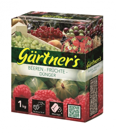 Gärtners Beeren- u. Früchtedünger 1kg