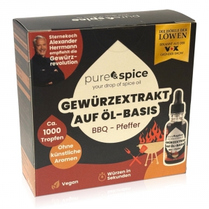 Pure&Spice Gewrzextract BBQ-Pfeffer 30ml
