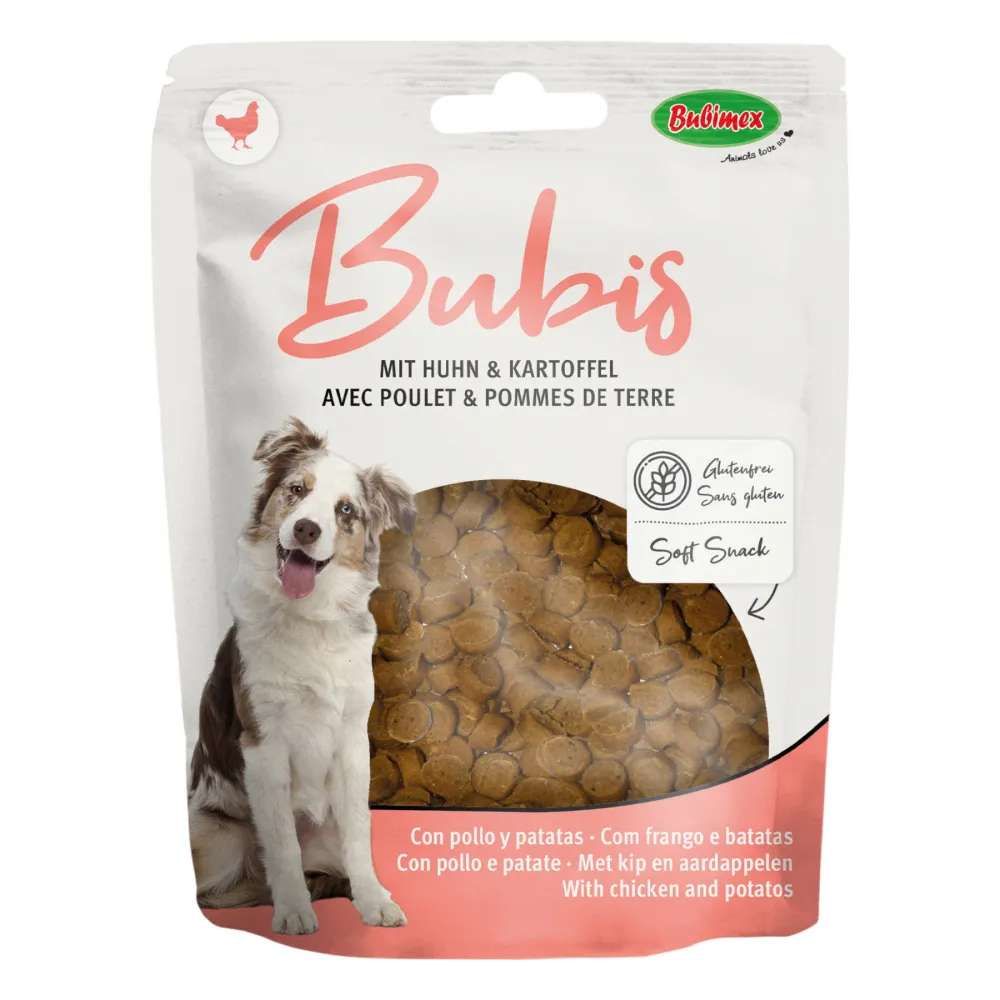 Bubis glutenfreie Snacks mit Hähnchen und Kartoffel 200g