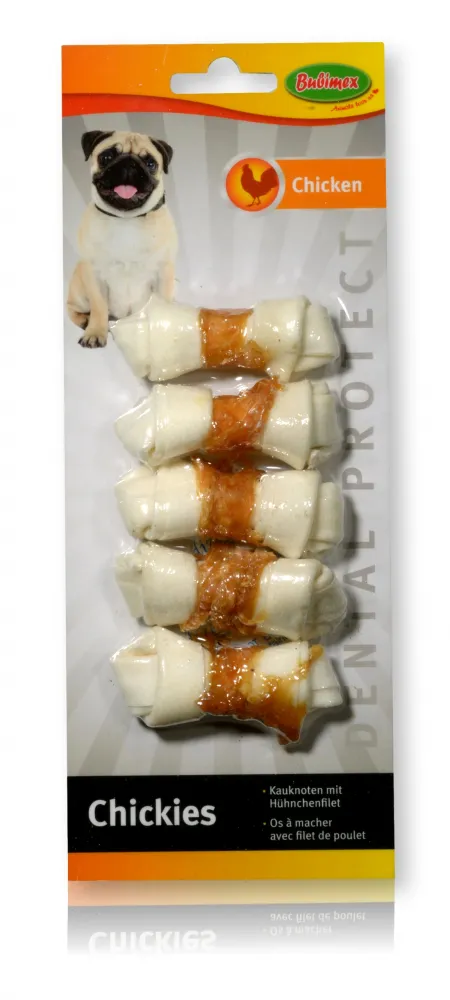 Chickies Kauknoten mit Hühnchenfilet klein 50g