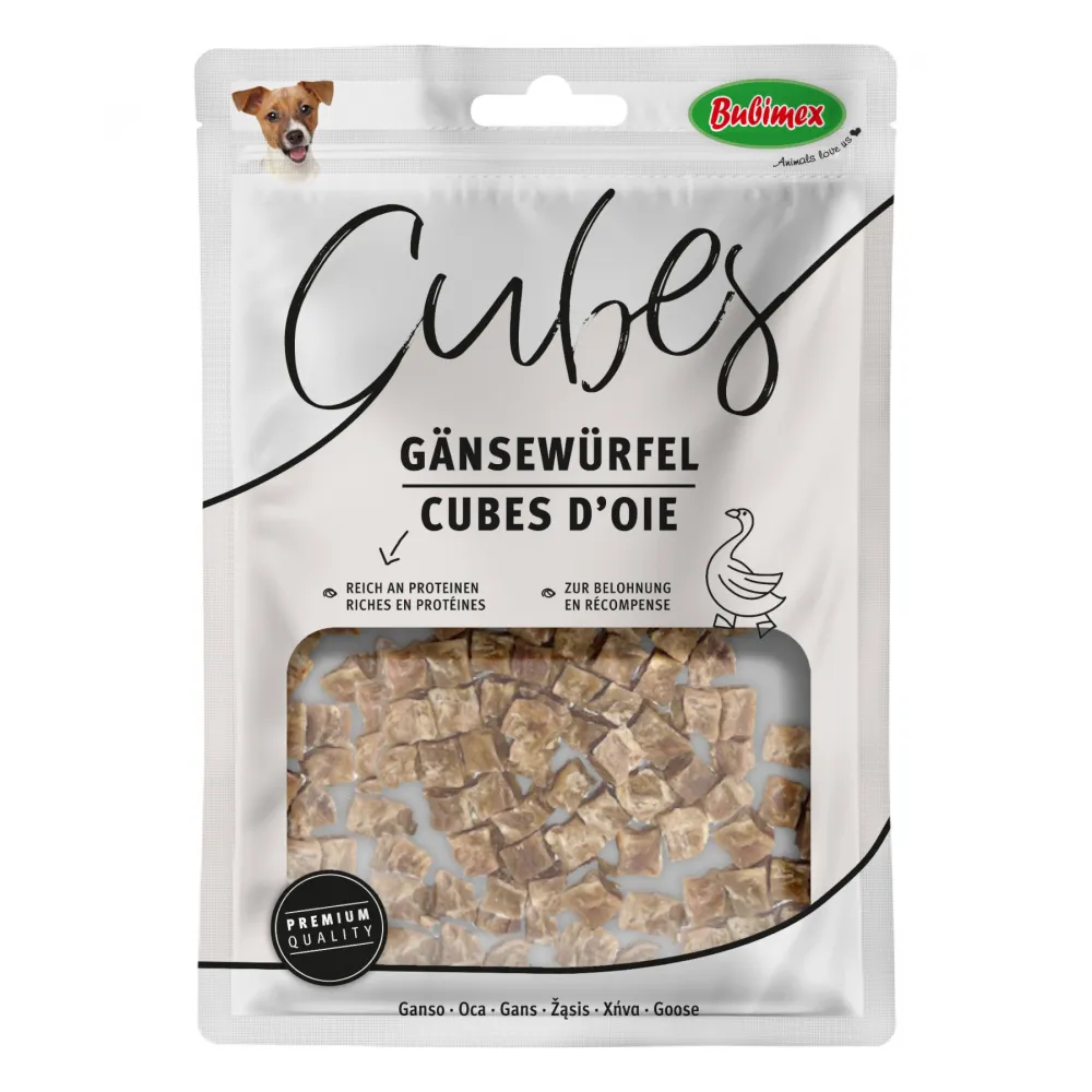 Cubes Gänsefilet in Würfelstücken 80g