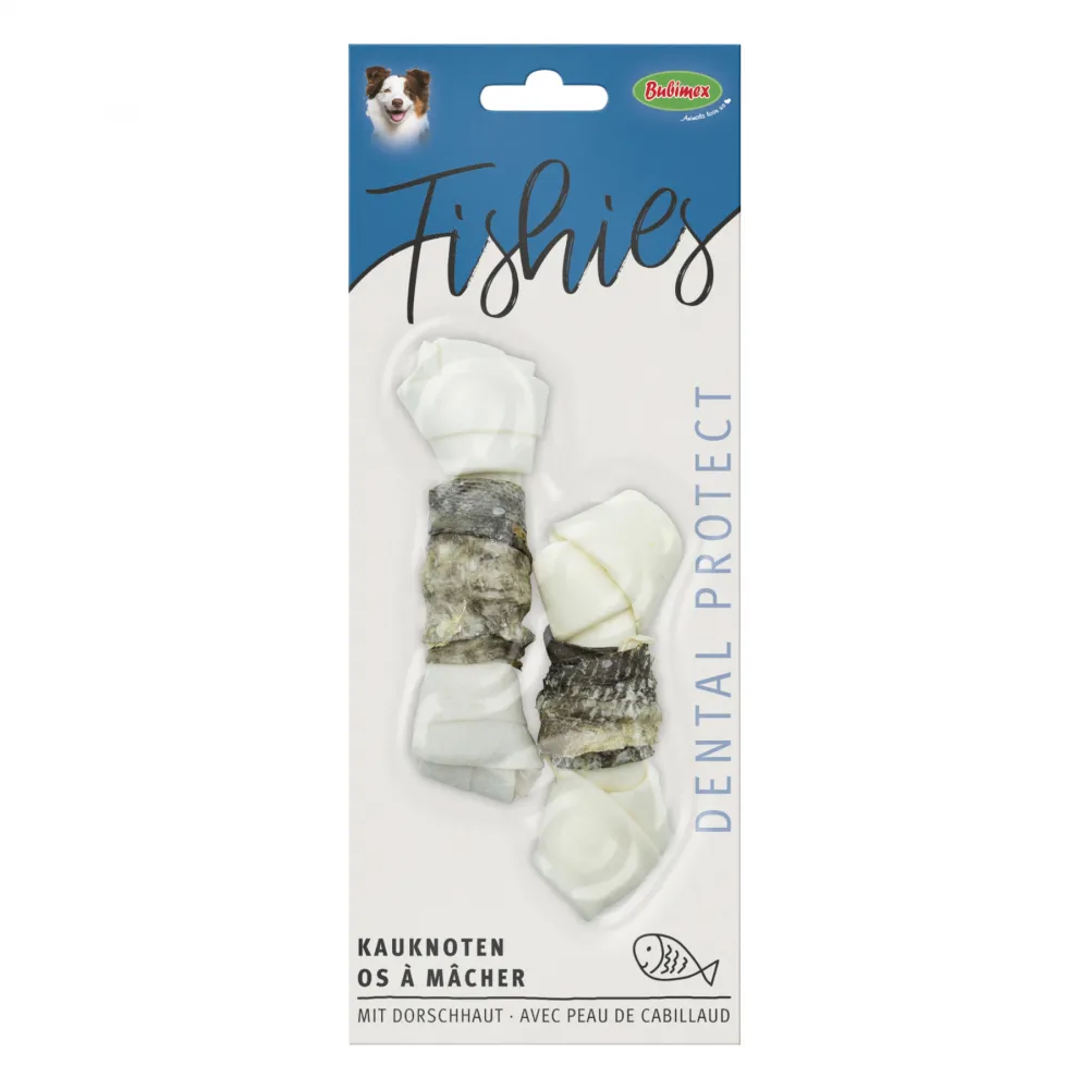 FishiesKauknochengeknotet mit Fischhaut 65g 65g