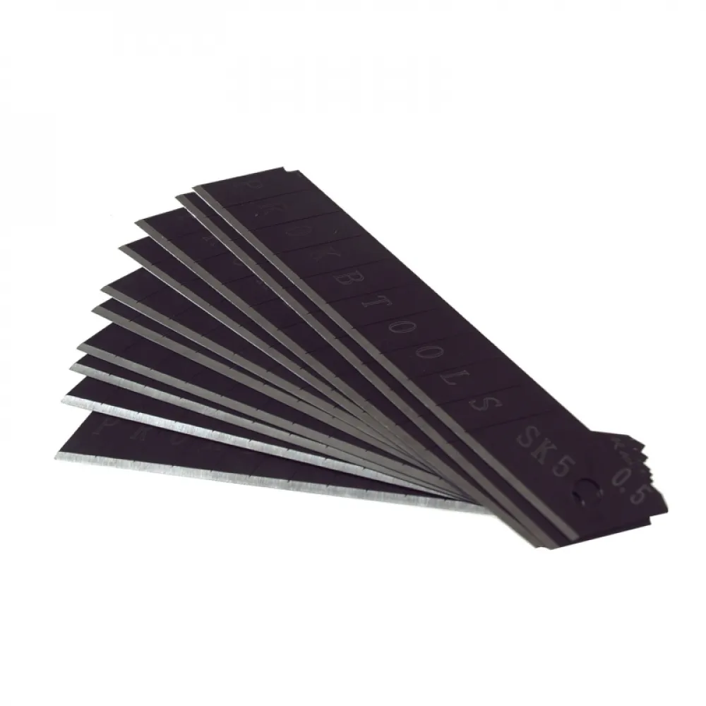 Abbrechbare Klingen 18mm schwarz 10 - 300teilig