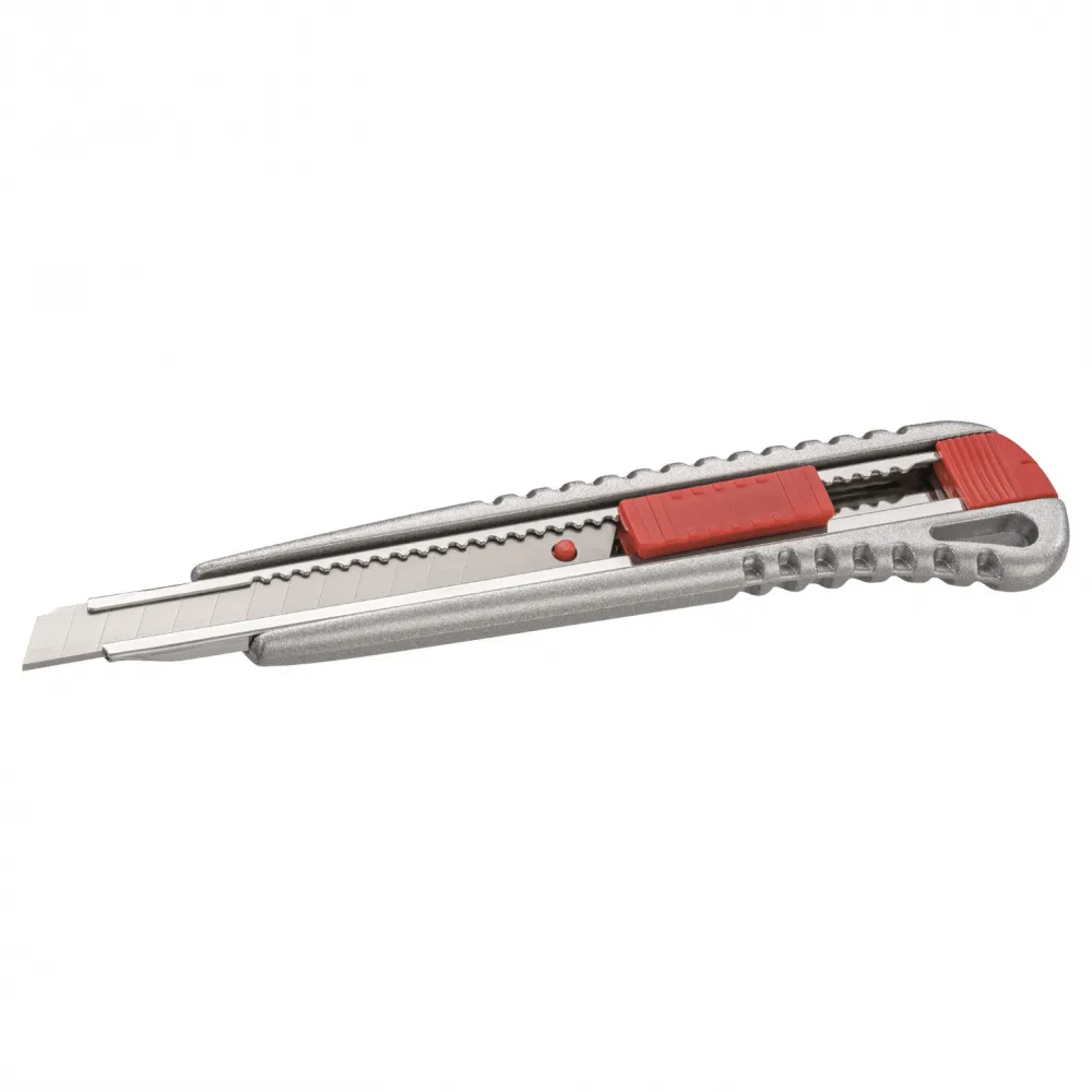 Abbrechmesser, Aludruckguss 9mm, mit Metallführung