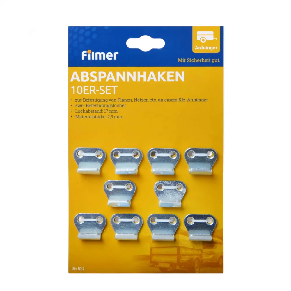Abspannhaken 10er-Set
