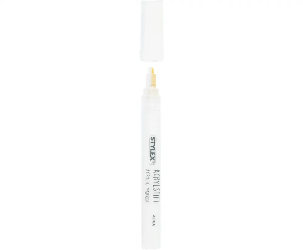 Acrylstift Jumbo weiß 1 Stück