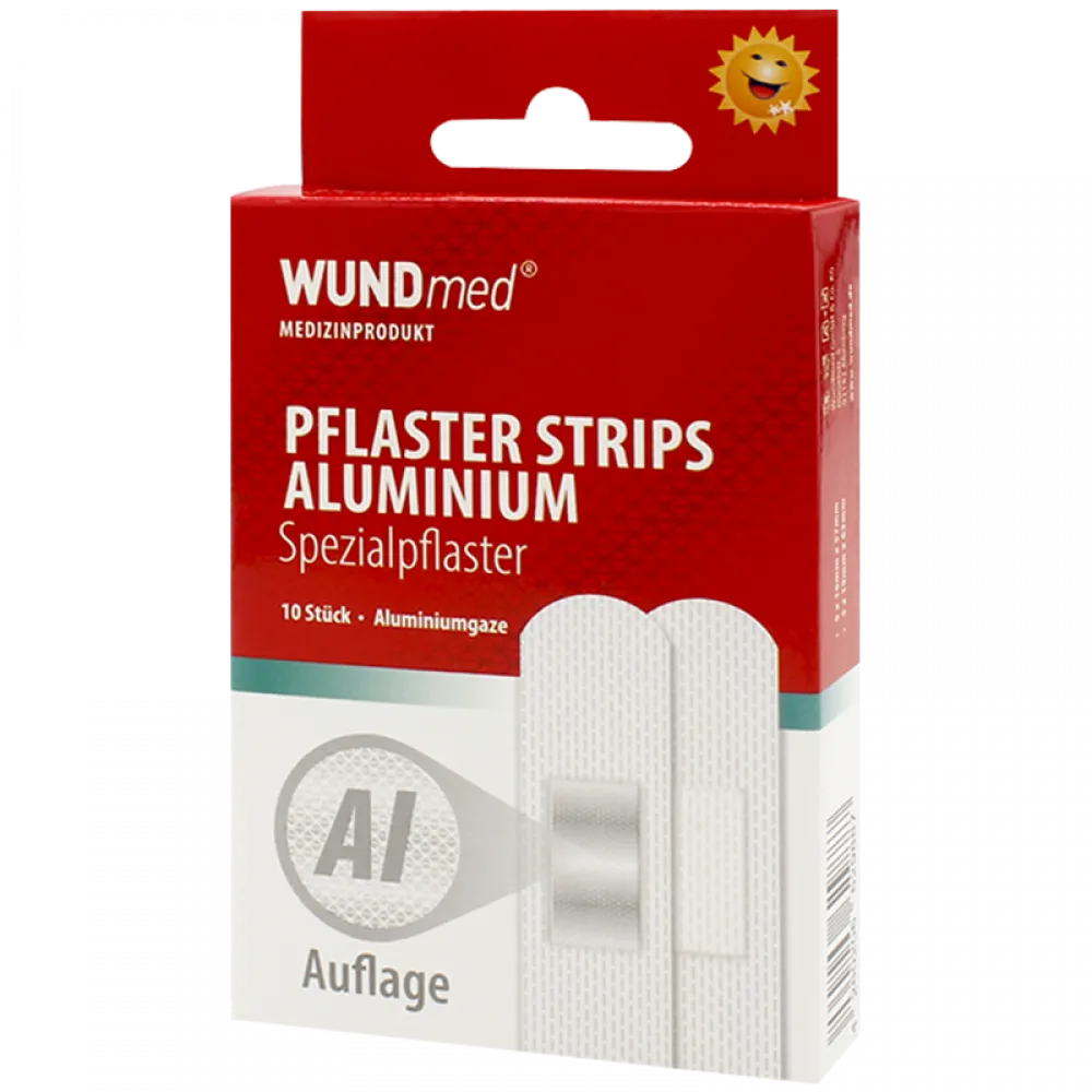 Aluminium Pflasterstrips 10Stck