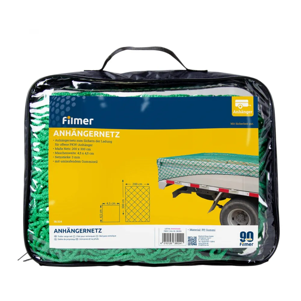 Anhängernetz 300 x 200 cm