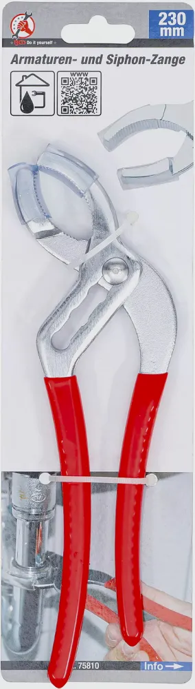 Armaturen- und Siphon-Zange 230mm