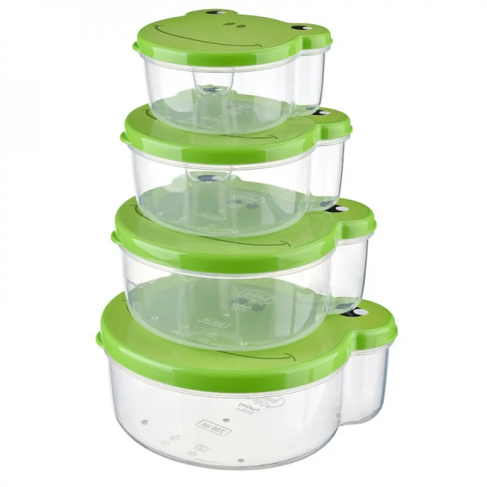 Aufbewahrungs Dosen Set 4 teilig - ANIMAL - (02 0980)