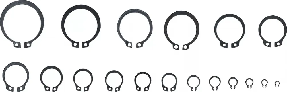 Außen-Seegerring (Sprengring) -Sortiment, 3-32 mm, 300-tlg.