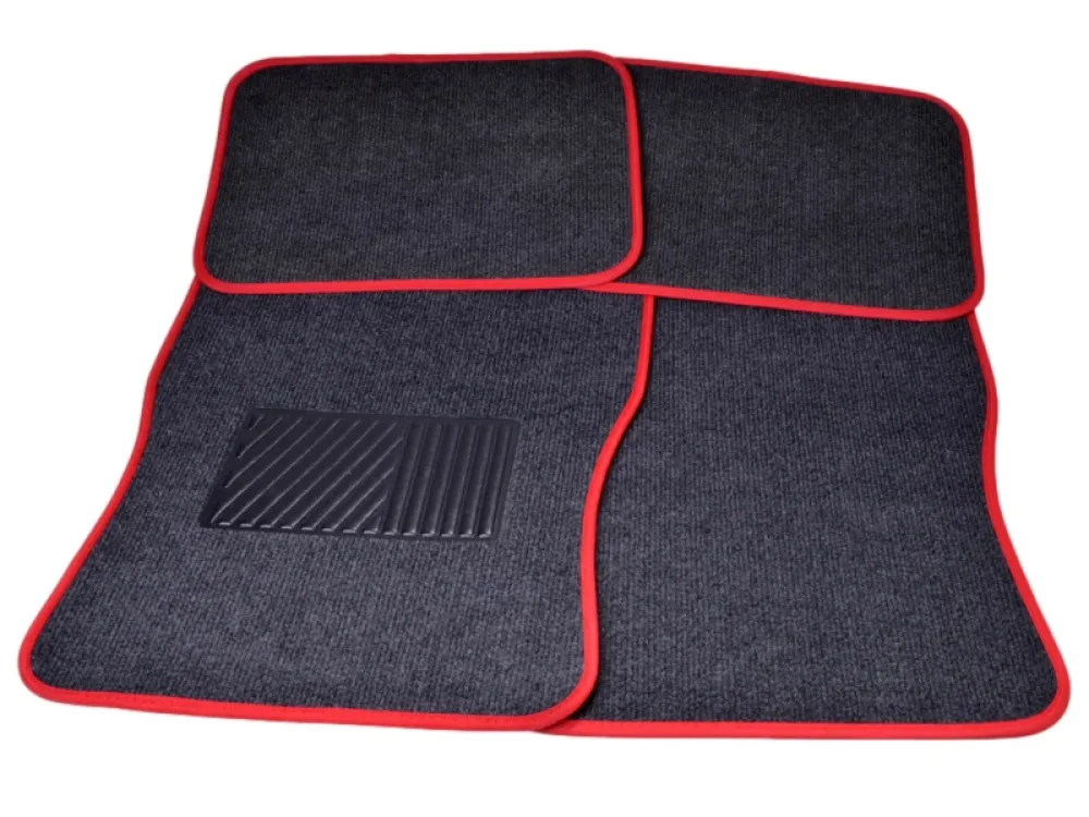 Autoteppich-Set, 4 tlg., anthr