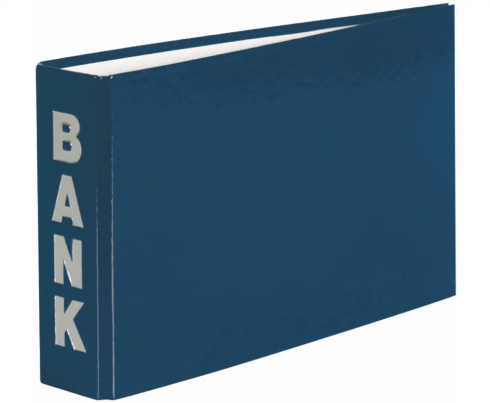 Bankordner 1/3 DIN A4 farbig sortiert