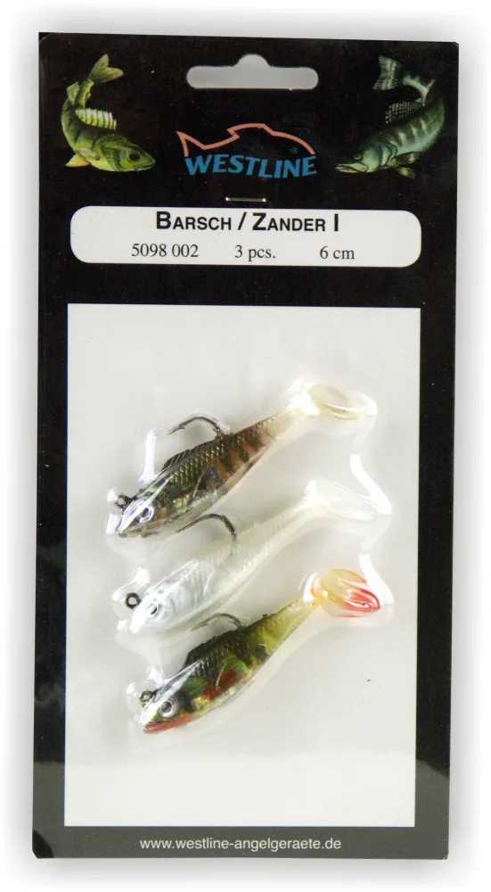 Barsch Zander Set I 6cm 3St.