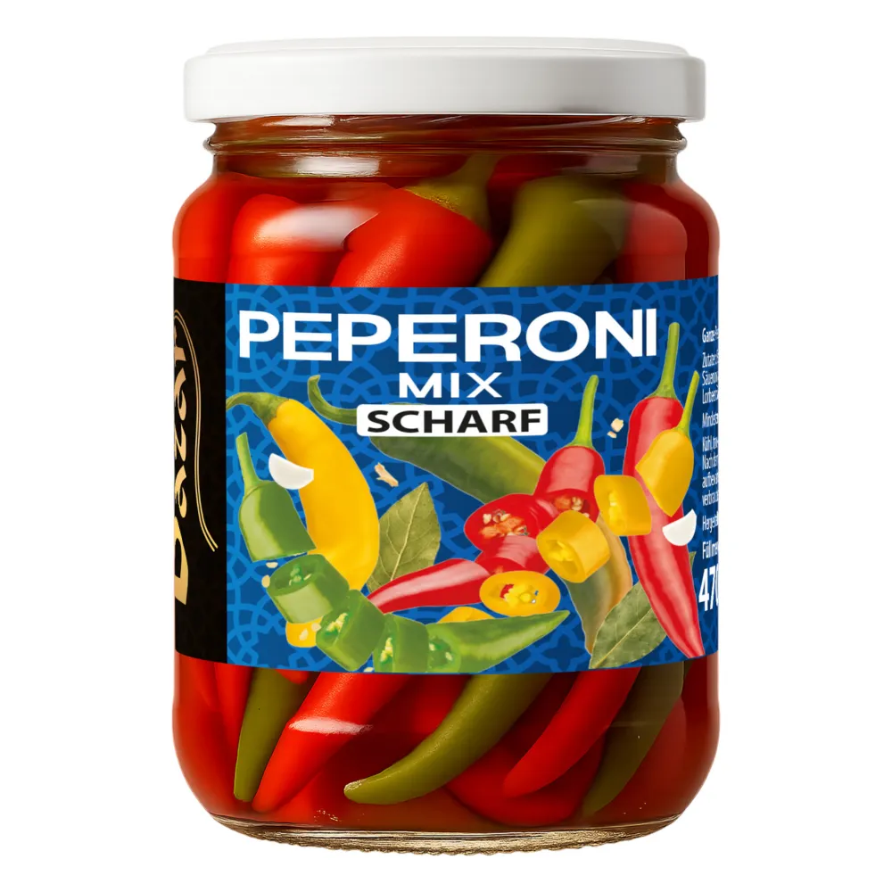 Bazar Peperoni scharf Mix 470g