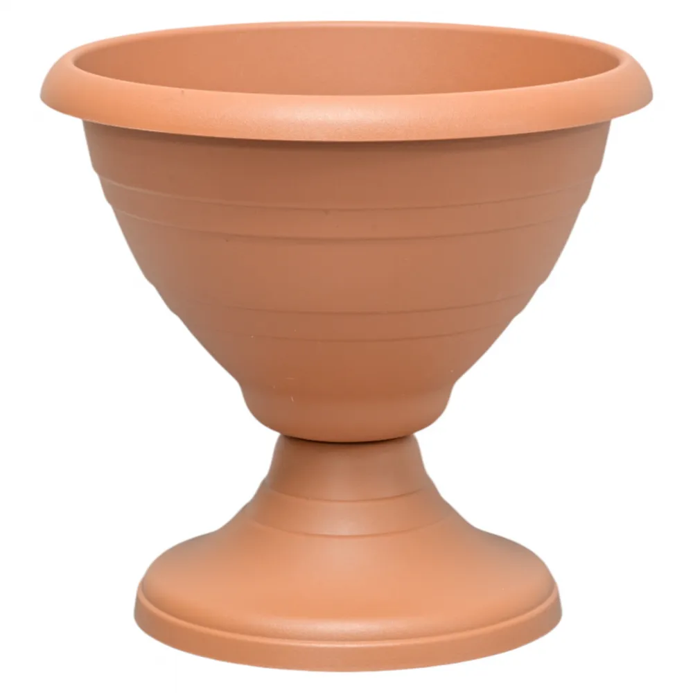 Blumenspindel 30-39cm Anthrazit / Terracotta