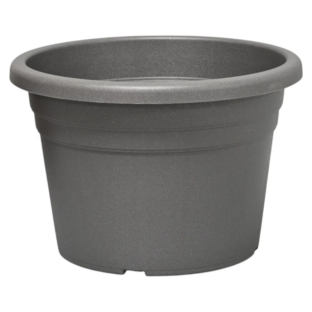 Blumentopf rund ø16 - 80 cm anthrazit