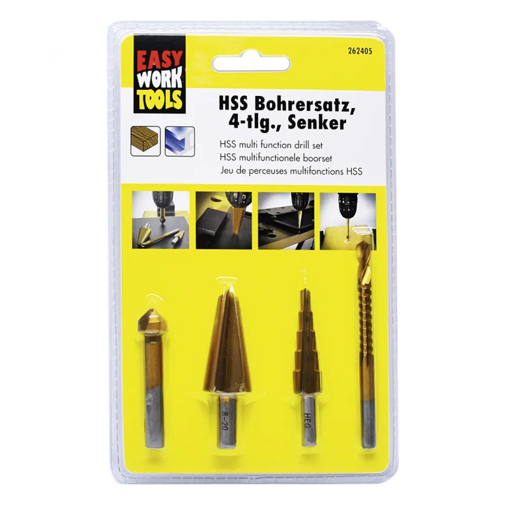 Bohrersatz 4-tlg.