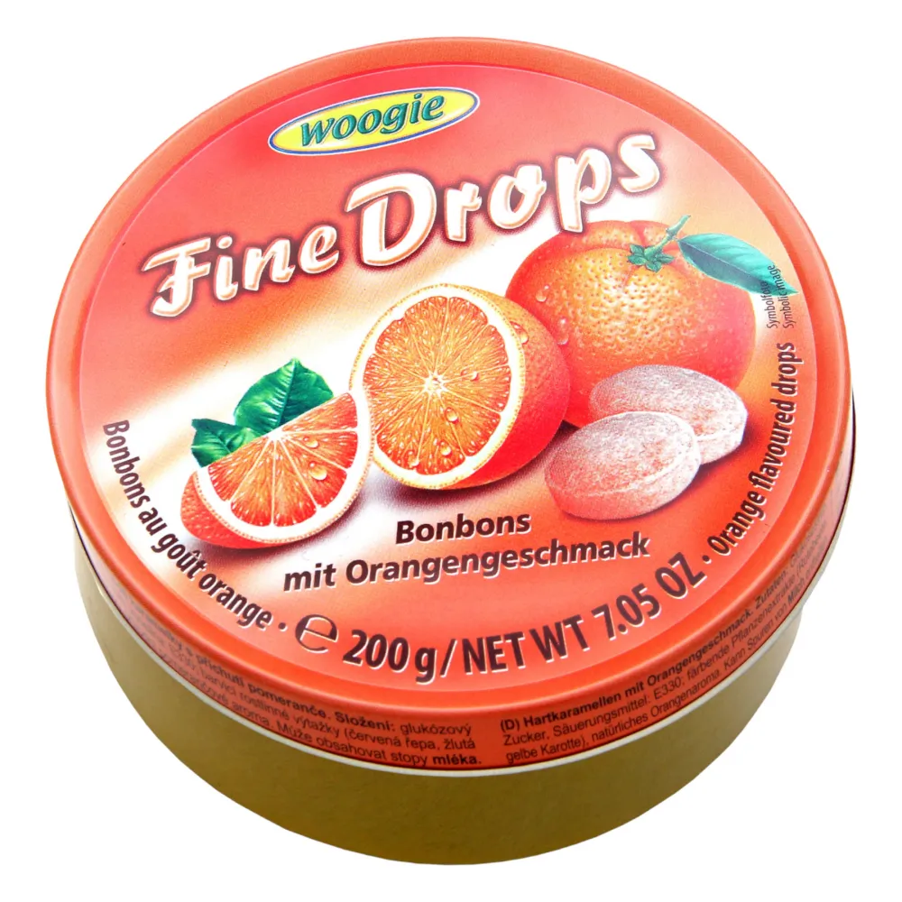 Bonbons mit Orangengeschmack 200g