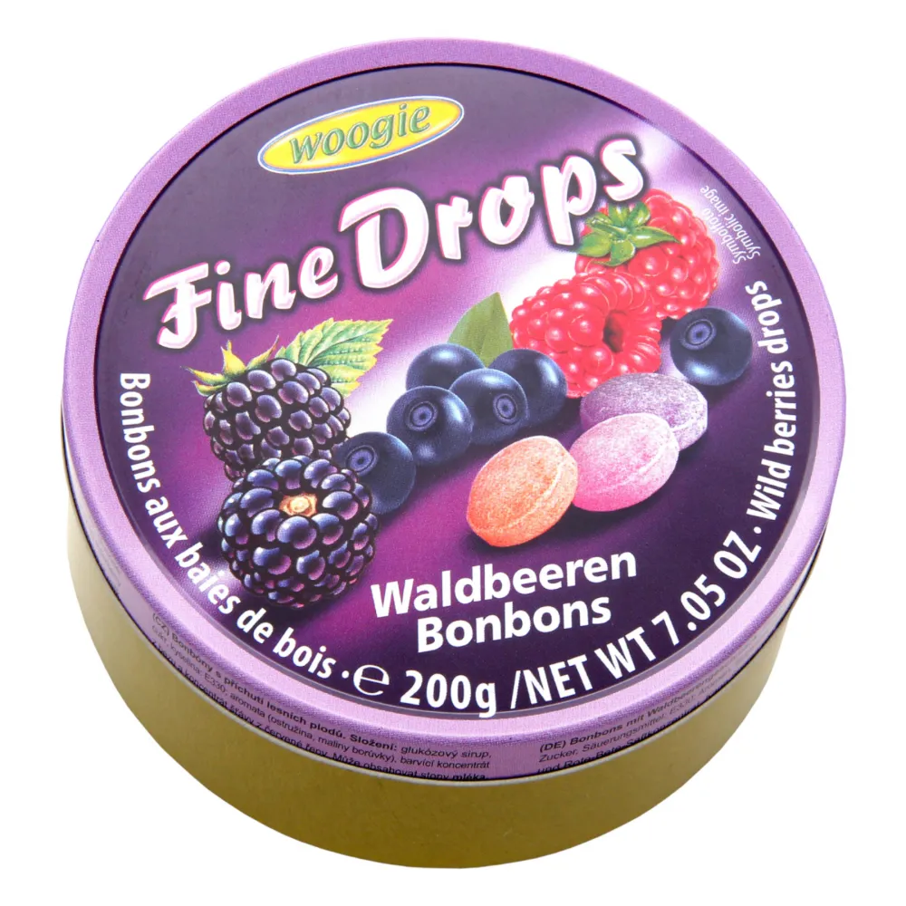 Bonbons mit Waldbeerengeschmack 200g