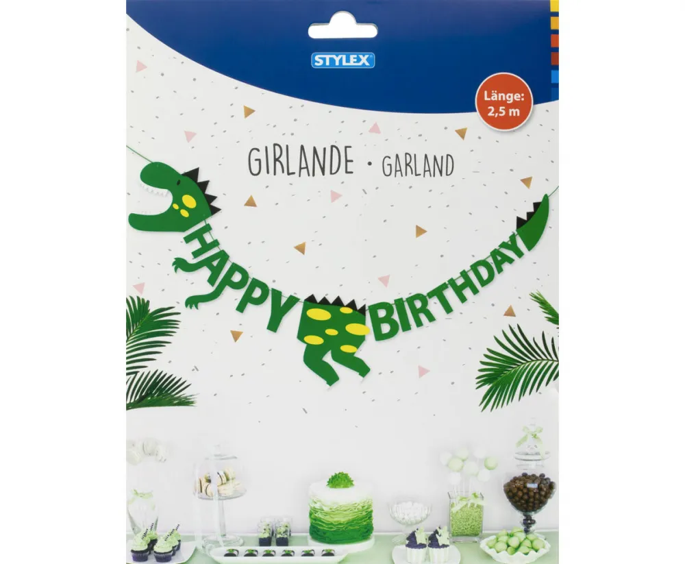 Buchstabenkette Happy Birthday Fig