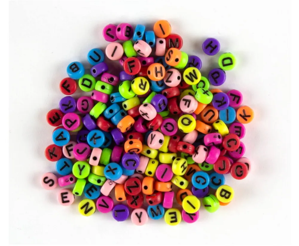 Buchstabenperlen 20g im Polybeutel *NEU*