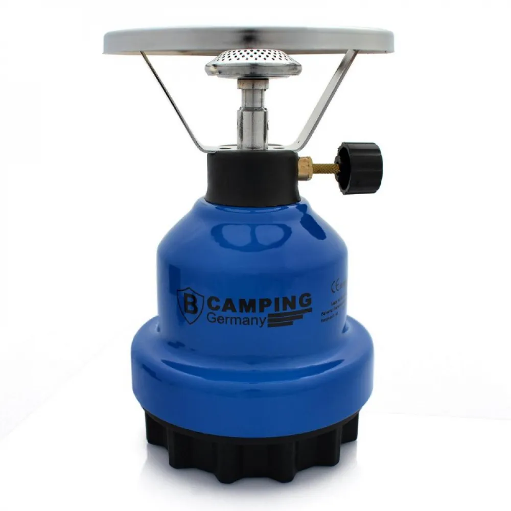Campingkocher M190 Gaskocher Metall blau