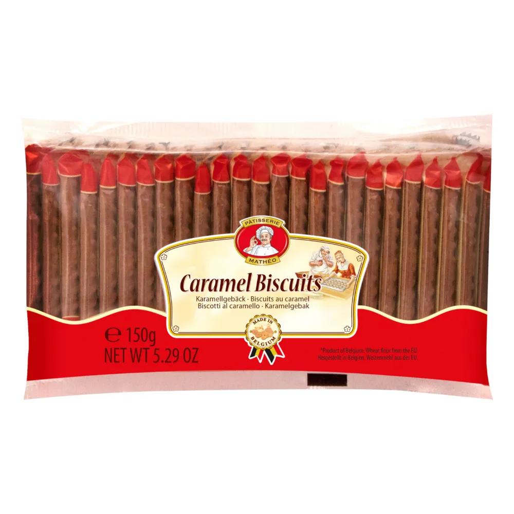 Caramel Biscuits 150g (25x6g)