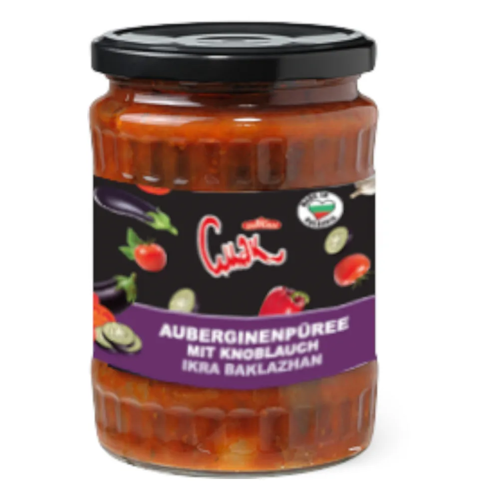 Cmak Auberginenpüree mit Knoblauch 540g