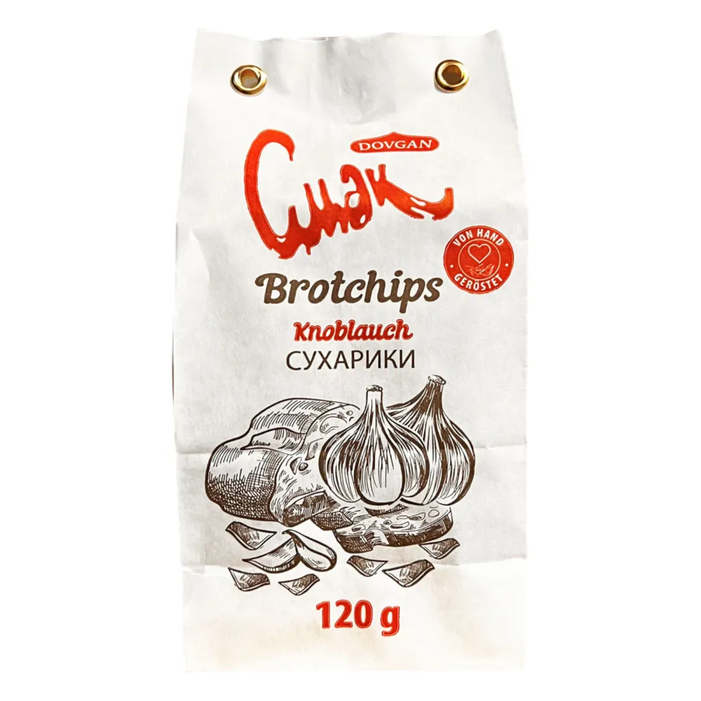 Cmak Brot-Chips Knoblauch 120g