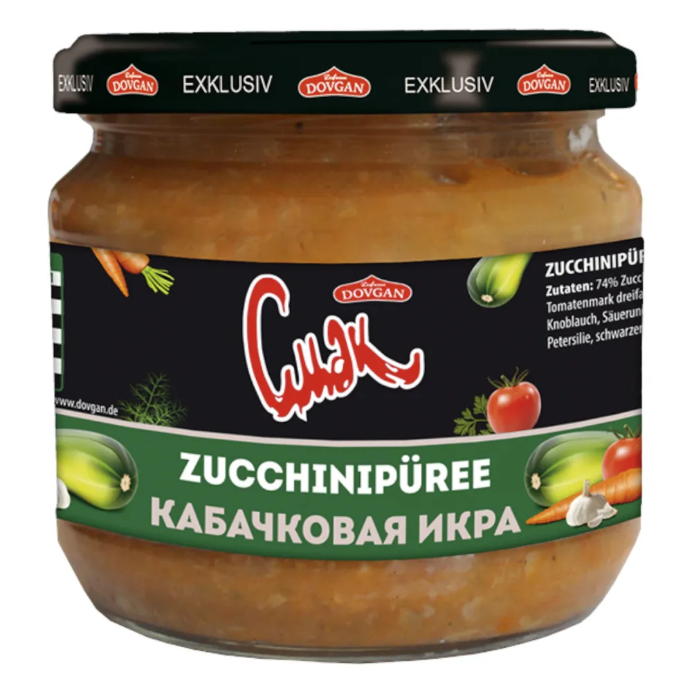 Cmak Zucchinipüree mit Knoblauch 350g