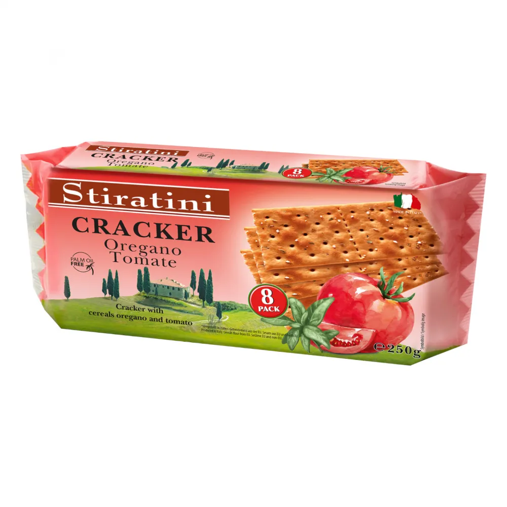 Cracker Tomate und Oregano 250g
