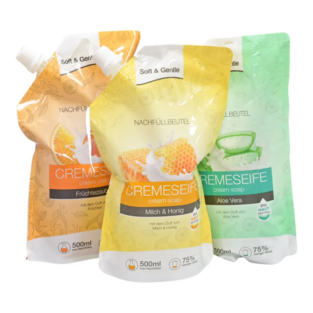 Cremeseife Nachfüllpack Düfte 500ml - 6L