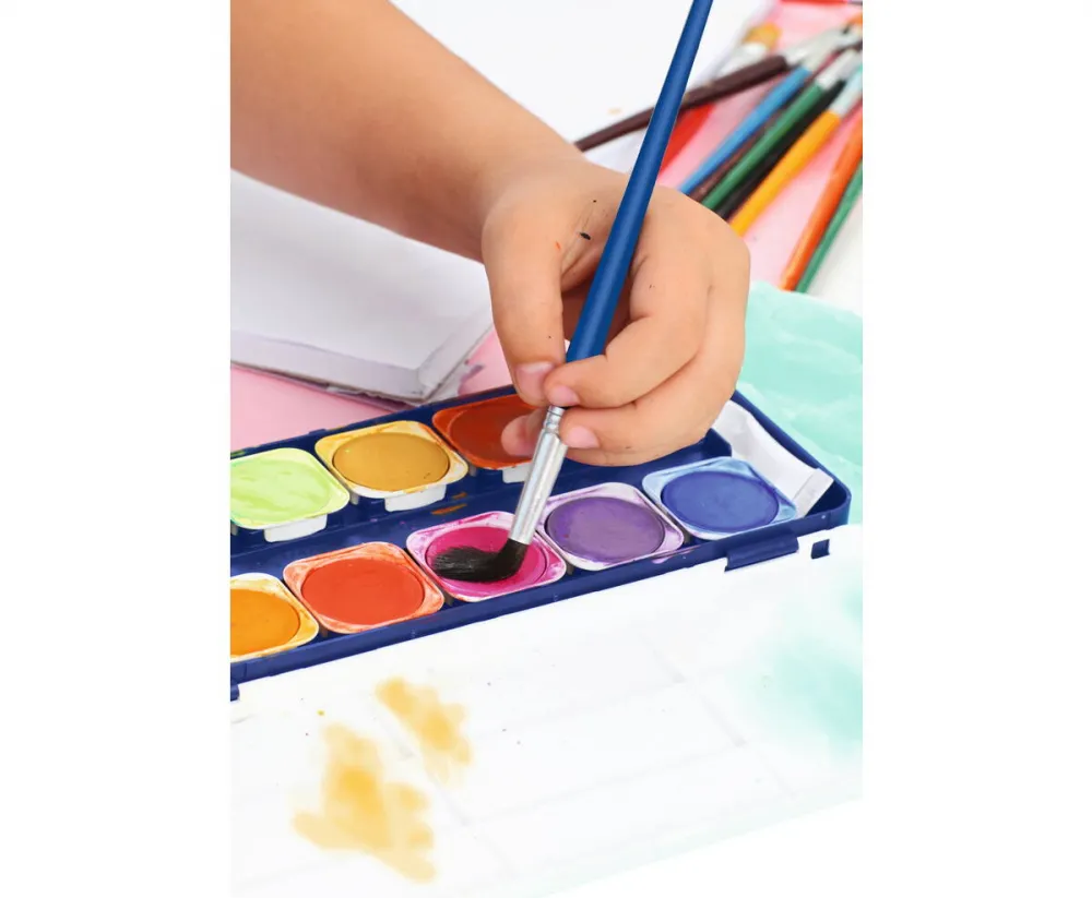 Deckfarbkasten 12 Farben