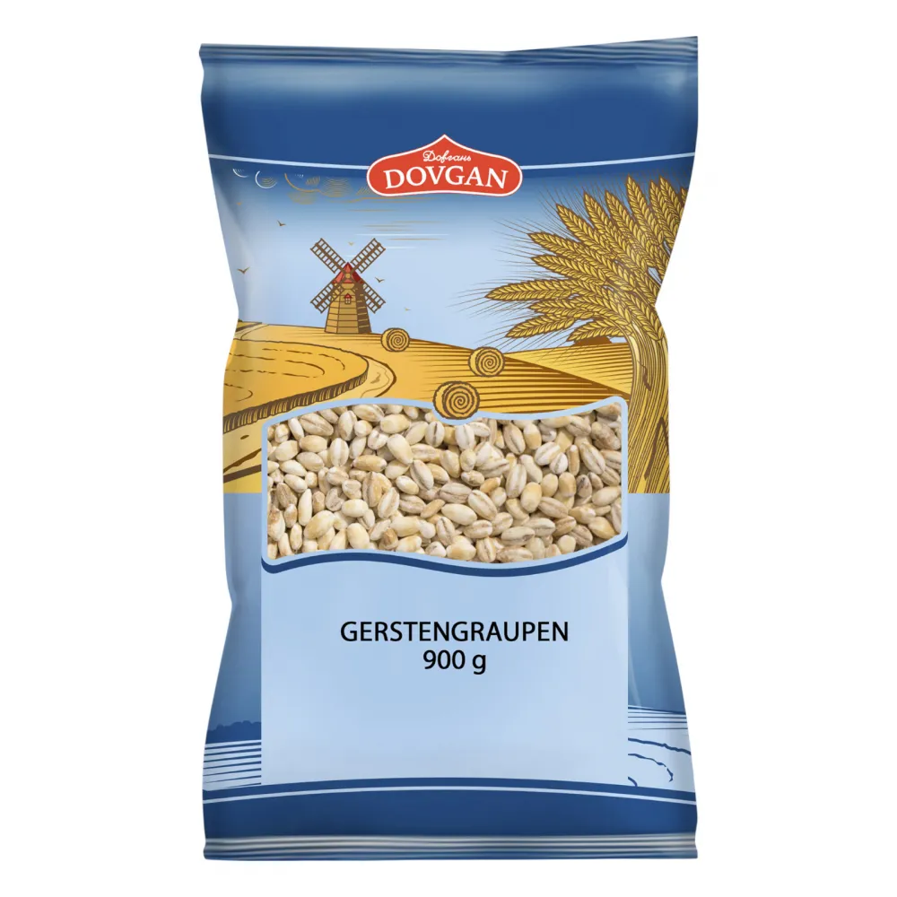 DOVGAN Perlowkagerstengraupen 900g