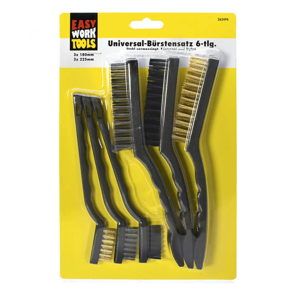 Drahtbürsten 6tlg