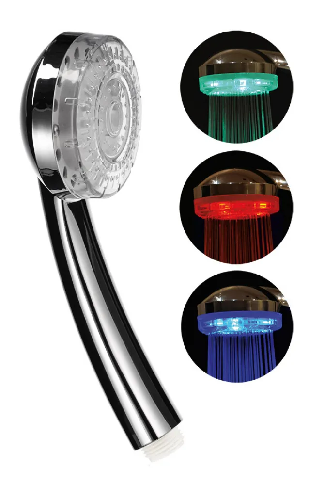 Duschbrause mit LED