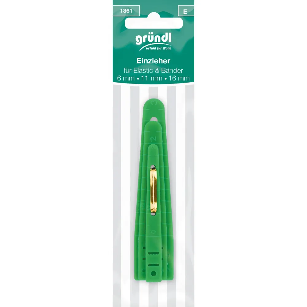 Einzieher für Elastic und Bänder