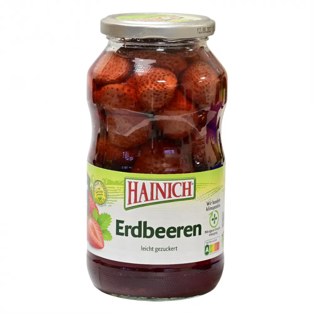 Erdbeeren leicht gezuckert 720ml