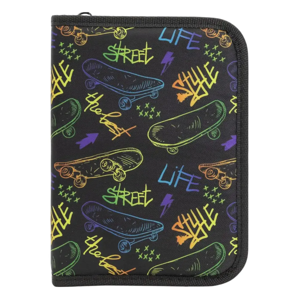 Federmappe 28tlg Skateboard