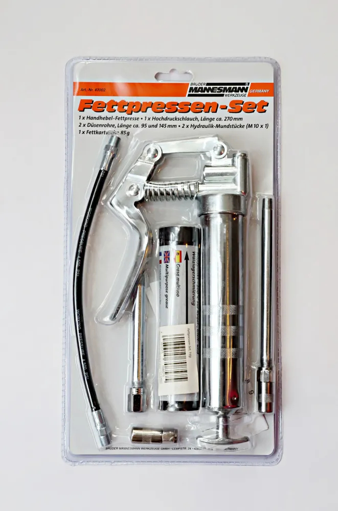 Fettpresse mit Zubehör