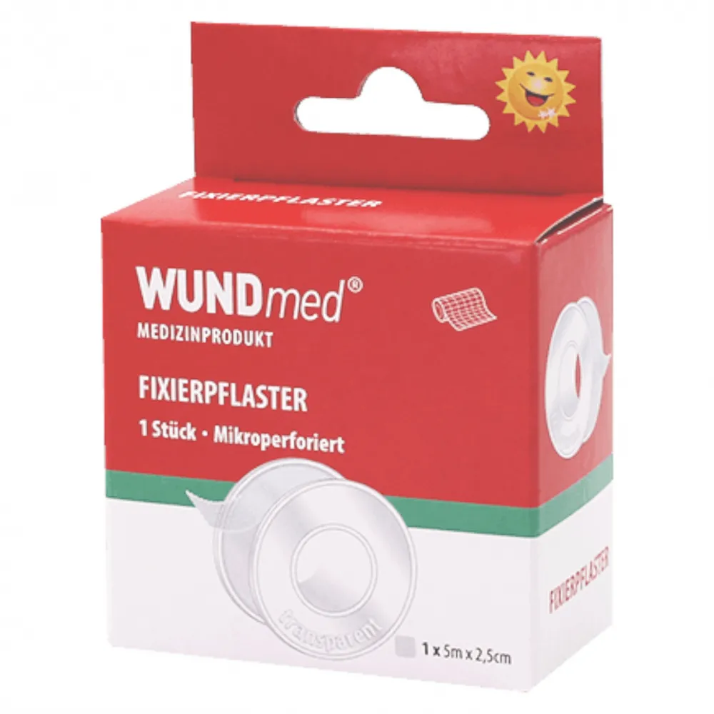 Fixierpflaster 5 mx2,5 cm, transparent, 1er