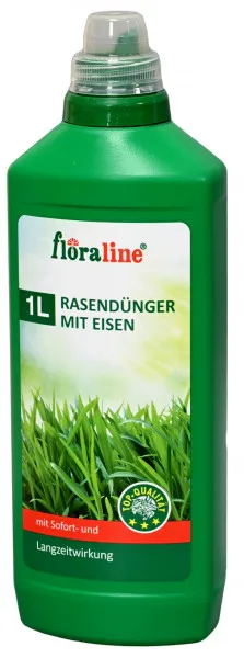 Floraline Rasendünger mit Eisen 1000ml