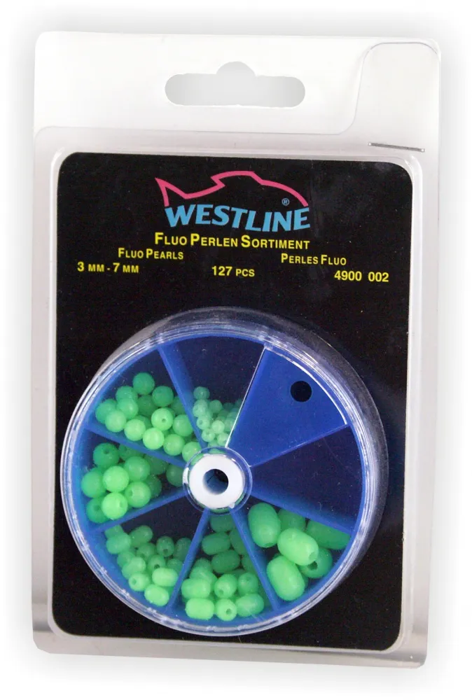 Fluo-Perlen-Sortiment