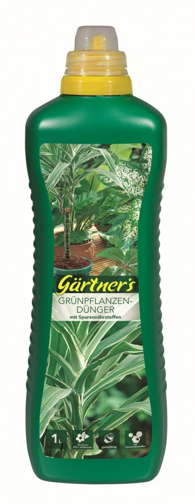 Gä. Grünpflanzendünger mit Spurenelementen 1L