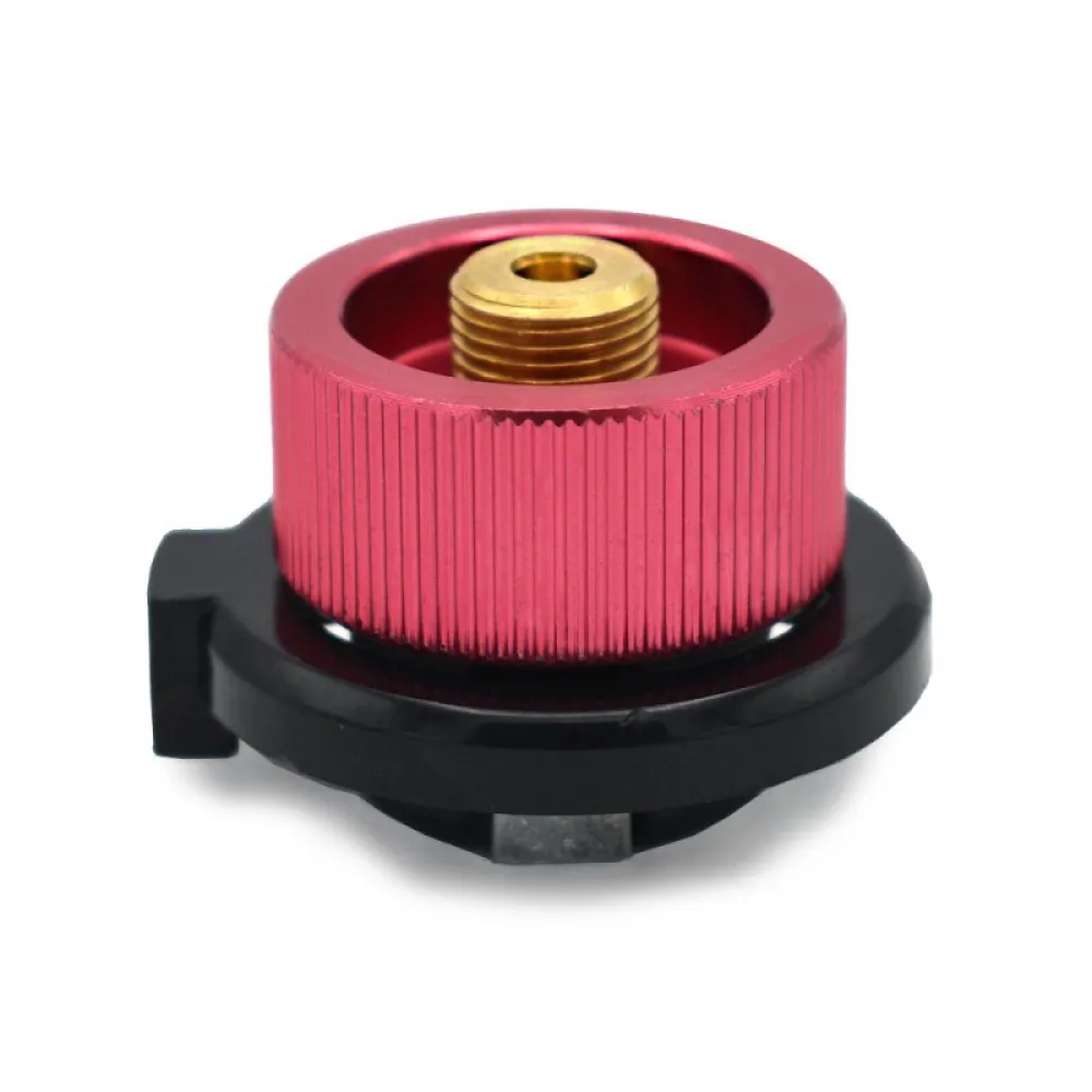 Gaskartuschen-Adapter Bajonett- zu Schraubventil