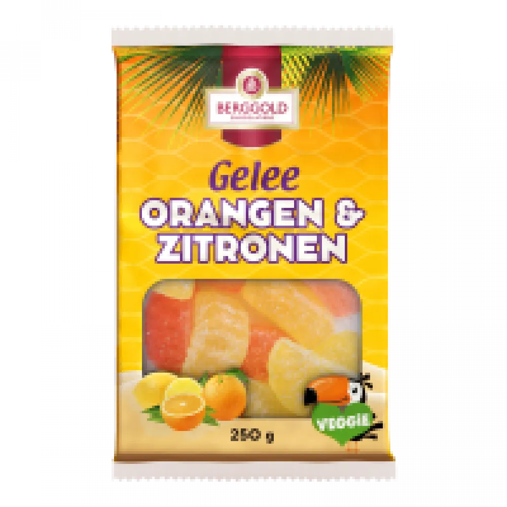 Gelee Frucht Orangen&Zitronen 250g