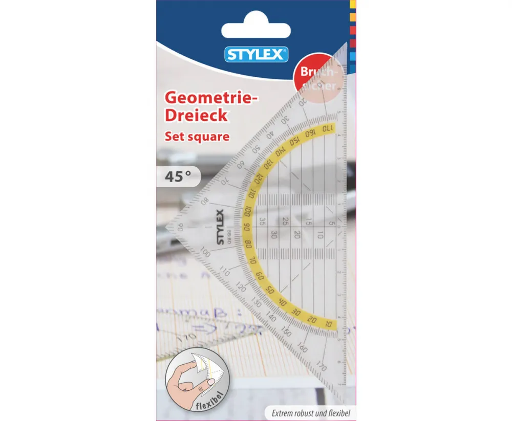Geometriedreieck biegsam